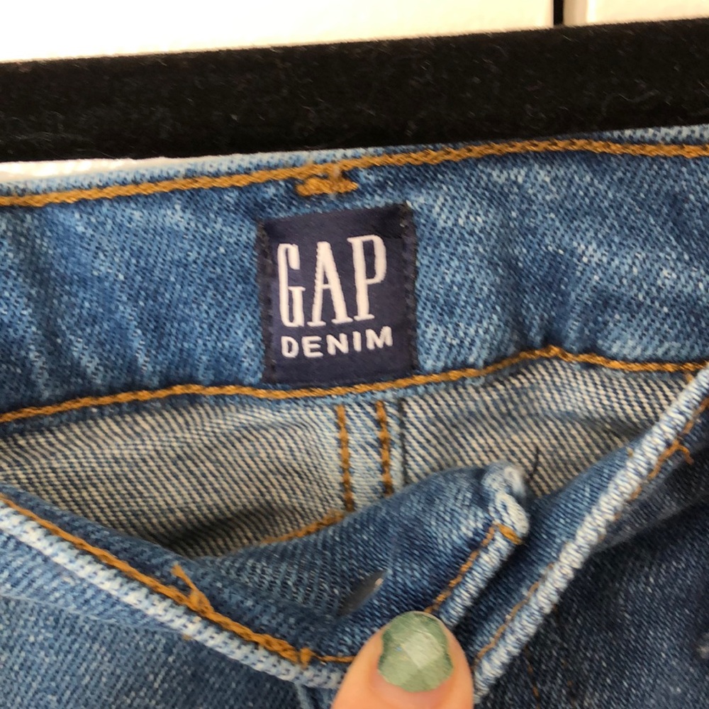 Gap Denim Destructive Skinny Jeans Sz R27 - Picture 3 of 7